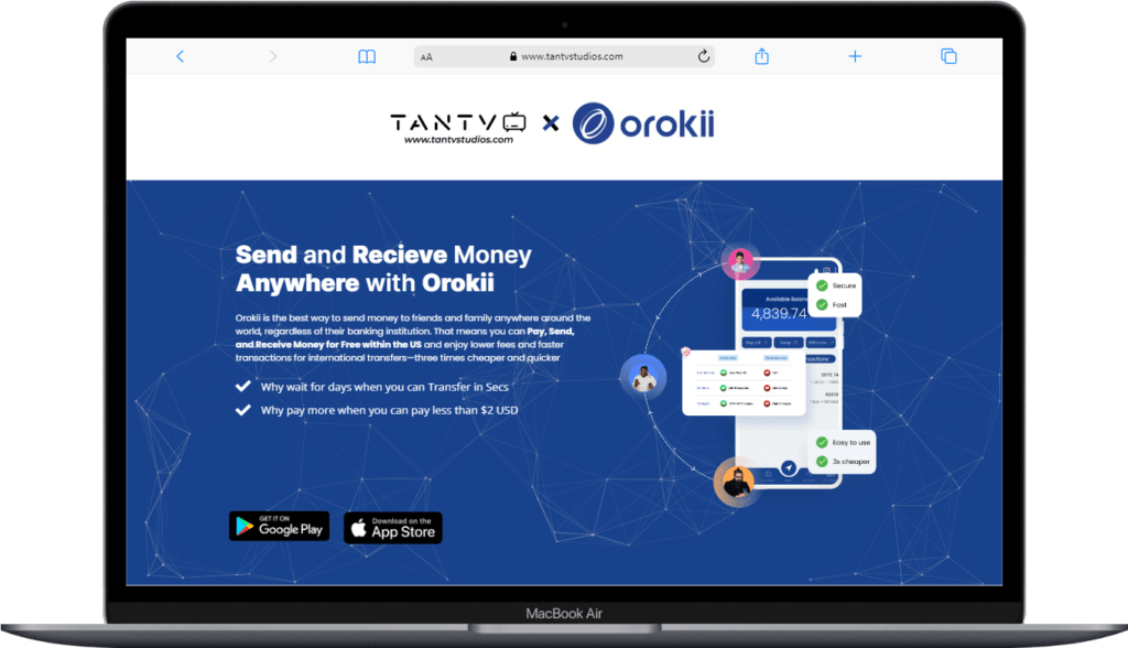Send and Receive Money Anywhere with Orokii - US, Nigeria, China... Convenient free wallet-to-wallet transfers, and Instant Transfer
