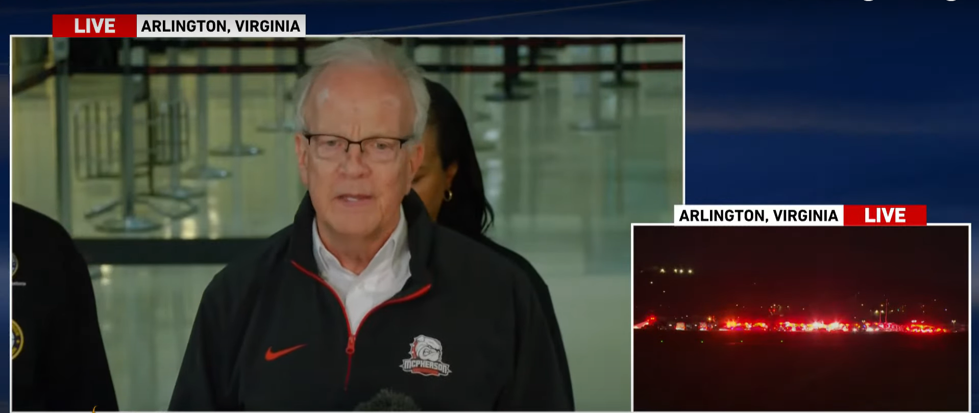 Senator Jerry Moran Expresses Deep Concern and Commitment to Support Following Tragic Midair Collision