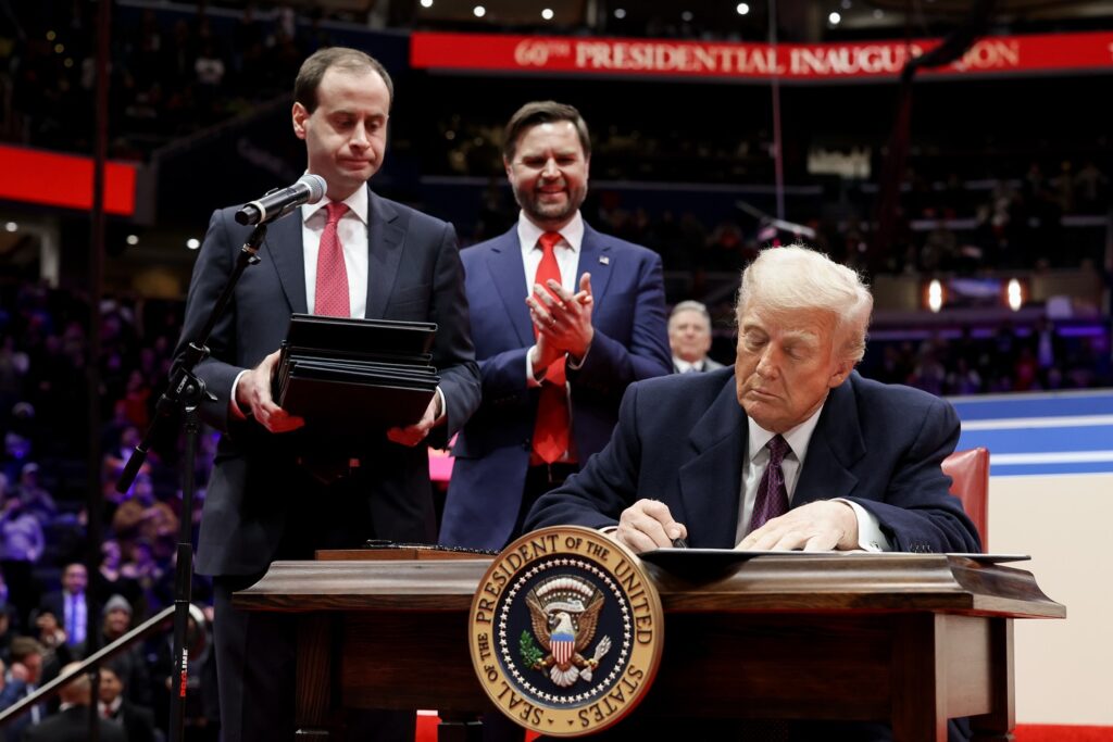 Trump signs executive orders